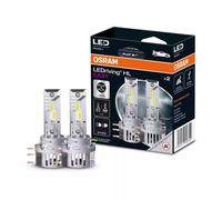 OSRAM LEDriving HL EASY ≜ H15, LED high and low beam lamp, Cool White 6500K, no accessory needed, offroad use only - no ECE, 2 lamps