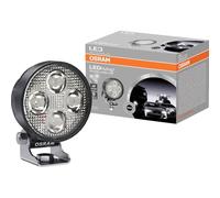OSRAM LEDriving ROUND VX80-WD, LED driving lights for near field/close-range lighting, wide, 1150 lumens, light beam up to 240 m, LED spot light 12V/24V, ECE approval