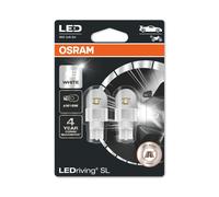 OSRAM LEDriving® SL, ≜ W16W, White 6000K, LED signal lamps, Off-road only, non ECE, Double Blister