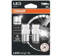OSRAM LEDriving® SL, ≜ P21/5W, White 6000K, LED signal lamps, Off-road only, non ECE, Double Blister