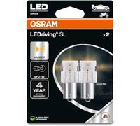 OSRAM LEDriving SL, ≜ P21W, Amber, Double Blister (2 lamps), LED Retrofit, offroad use only, white