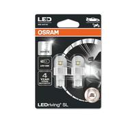 OSRAM LEDriving® SL, ≜ W16W, White 6000K, LED signal lamps, Off-road only, non ECE, Double Blister