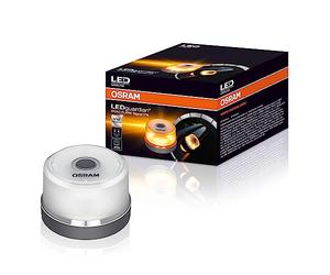OSRAM LEDSL102 Ledguardian Road Flare Sign V16 Emergency Light for Cars, Breakdown Light, Car Emergency Beacon, Round Safety Warning Light for Vehicles and Motorcycles