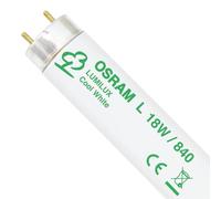 Osram Lumilux T8 G13 L 18 W/840 Fluorescent Lamp