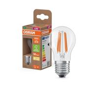 Osram Mini Buclassic, with Decorative LED Filament, Energy Efficiency Class A, E27, 1.2 W, 255 lm, 2700 K, Warm White, Without Heating, 100% immediate Illumination.