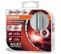 D4S Night Breaker Laser HID Xenon Bulbs +200% Extra Brightness 66440XNN-HCB