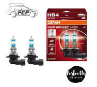 OSRAM Night Breaker Laser +150% HB4 Car Headlight Bulbs (Twin) 9006NL-2HB