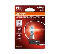 OSRAM Night Breaker Laser Bulb H11 12V/55W - X1, white