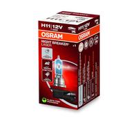 OSRAM NIGHT BREAKER LASER H11, +150% more brightness, halogen headlight lamp, 64211NL, 12V, folding box (1 lamp)