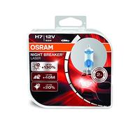OSRAM 64210NBL-HCB NIGHT BREAKER LASER H7, Halogen Headlamp Bulb for Passenger Car, 12 V, Duobox (2 units)