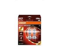 Osram Night Breaker Laser H7 Headlight Bulbs +220% More Brightness Twin Pack