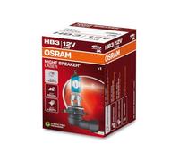 OSRAM NIGHT BREAKER LASER HB3, +150% more brightness, halogen headlight lamp, 9005NL, 12V, folding box (1 lamp)