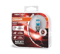 OSRAM Night Breaker Laser +150% HB4 Car Headlamp Bulbs (Twin Pack)