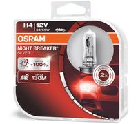 OSRAM Night Breaker Silver Car Headlight Bulbs H1 H4 H7 H11 Fittings