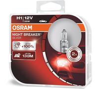 H1 Night Breaker Silver 100 (X2) 64150NBS-HCB Osram 98239 Top Quality Product
