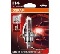 OSRAM Night Breaker Silver Bulb H4 12V/60/55 - X1, silver