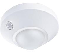 Osram NIGHTLUX Ceiling Ceiling Light, White, Motion Sensor, IP20, Battery Operated, 4000K Cool White, Ideal for Hallways, Stairs and Indoor Use