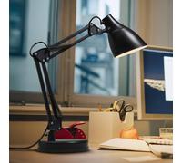 OSRAM Office Line Desk Pear table lamp, black, E27