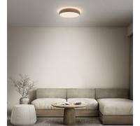 OSRAM ORBIS MARIANO LED ceiling lamp, wood/white, Ø 51 cm, dimmable