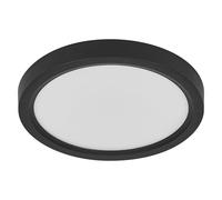 OSRAM ORBIS Quickfix 320mm LED Ceiling Light, 24W, 3000K Warm White, 2500lm, Click-DIM, Black, Plastic/Metal