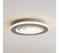 OSRAM ORBIS SPIRAL LED ceiling lamp, Ø 51 cm, grey, clickdim