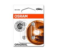 OSRAM Original 12V C10W halogen auxiliary lights 6411-02B in double blister