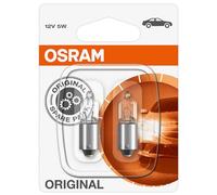 Osram Bulb 12V5W Ba9S Twin Blister Pack Miniwatt Halogen
