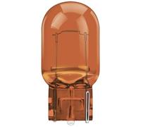 OSRAM ORIGINAL 12V, WY21W, 7504-02B, Glass Wedge Base, Halogen Signal Lamp, Double blister (2 lamps)