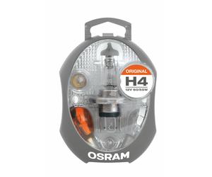 Osram Original 510188 H4 Spare Bulb Kit 12V 60/55W Bulbs & Fuses 15A 20A 30A