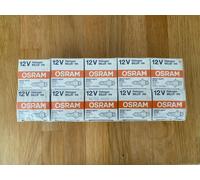 OSRAM Original Car Headlight Bulbs 12V H4 Halogen Bilux H4 Clear x 10 Heavy Duty