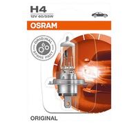 OSRAM ORIGINAL H4, halogen-headlamp bulb, 64193-01B, 12V, single blister (1 piece), White (White)