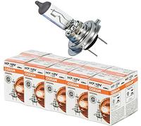 10x OSRAM Headlight Bulbs H7, Longlife, 12V, 55W, 64210L, Set of 10