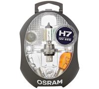 OSRAM ORIGINAL spare lamp box H7, halogen headlamps, 12V passenger car, CLKM H7, complete spare lamp set (1 unit)
