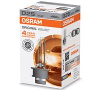 OSRAM XENARC ORIGINAL D2S HID, xenon headlight bulb, 66240, folding carton box (1 piece)(Packaging Might Vary)