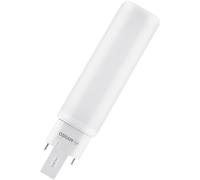 OSRAM DULUX D 13 LED lamp for G24D-1 Base, 5 Watt, 1000 Lumen, Warm White (3000K), rotatable, Replacement for Conventional 13W Dulux Bulb