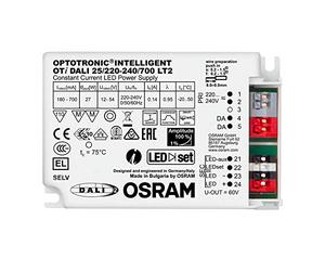 Osram OT Intelligent 25W 700mA LED Driver Dali Dimmable