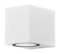 Osram Outdoor wall lamp Endura Classic Square Down, White, GU10 Socket (max 35W), can be Equipped with Normal or smart lamp, Down or up/Down Types, IP44 Protection