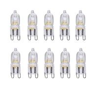 Osram Pack of 10 Pin Base Light Bulbs 20 Watt G9 HALOPIN 66720 230 Volt Dimmable Warm White 235 Lumen Halogen Pin Halogen Plug-In Socket Lamp