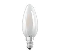OSRAM Pack of 10 x LED lamp | Base: E14 | Warm White | 2700 K | 1.50 W | Replacement for 15W | Clear | LED Retrofit Classic B