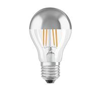 OSRAM Pack of 10 x LED lamp | Base: E27 | Warm White | 2700 K | 7 W | Replacement for 50W | LED Retrofit Classic A Mirror
