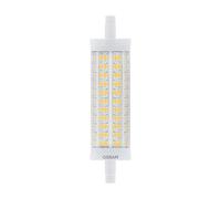 OSRAM Pack of 10 x LED LINE R7S DIM | LED Tube: R7s, Dimmable, 17.50W = Replacement for 150W | Warm White, 2700 K