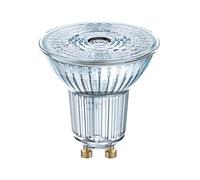 Osram Pack of 10 x Spot LED Reflector Lamp | Base: GU10 | Cool White | 4000 K | 5.50 W | Replacement for 50 W | LED SUPERSTAR PAR16