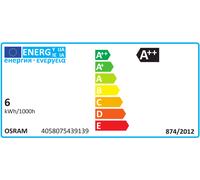 Osram Parathom Retrofit Classic B 60 E14, 6 W, Warm White, 60 W, 6kWh/1000h, 806