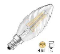 Osram Parathom Retrofit Classic Led E14 Candle Filament Clear 4W 470Lm - 827 Extra Warm White