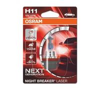 OSRAM Performance Bulbs - H11 (711) PGJ19-2 - Halogen - NIGHT BREAKER LASER