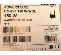 Osram Powerstar Hqi-T 150W/Wdl Warm White De Luxe G12