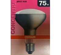 OSRAM RADIUM E27 75W 230V Reflector Lamp R95 Wide Beam Spot 35