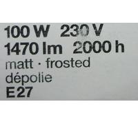 OSRAM Radium Halolux Ceram Halogen Tube Lamp E27 Matt 60W 75W 100W 230W