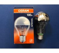 OSRAM RADIUM Special Bulb E27 100W Silver Dome Reflector Dimmable 230V