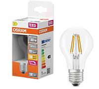 Osram Retrofit CLASSIC Light Bulb Clear E27 3.4 W Warm White